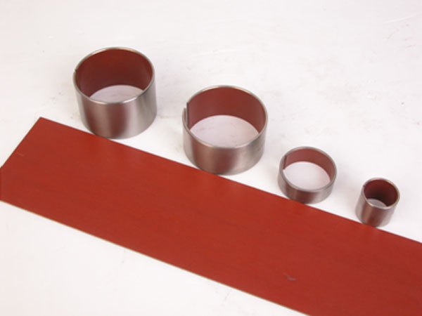 Cuscinetti metrici di Slding di PTFE di pollice di dimensione di spinta delle boccole rosse della rondella