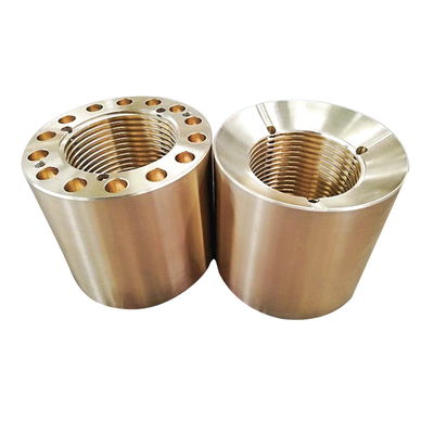 Press Cast Bronze Bearings ZCuZn24Al6Fe3Mn3 Cylindrical