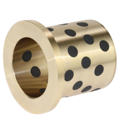comprare Boccola bronzea flangiata tappata grafite JFB SL2 fabbricazione online