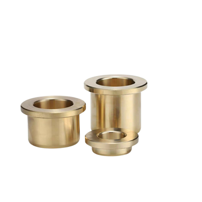 comprare Cuscinetti di bronzo solido a bassa attrito di lunga durata per lubrificazione con olio o grasso fabbricazione online