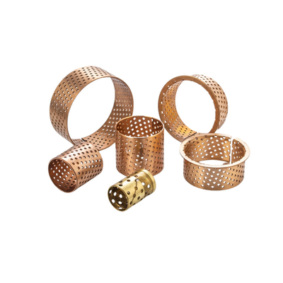 comprare Materiale bronzeo del bronzo fosforoso della boccola Cusn8 della flangia fabbricazione online