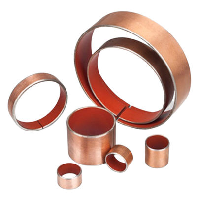comprare Acciaio con supporto metallo-polimero a basso attrito cuscinetti semplici bronzo spinta lavaggio rosso fabbricazione online