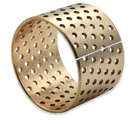 comprare Bronzo avvolto materiale CuSn8 & CuSn6 che fa scorrere cuscinetto con le tasche riempite di lubrificazione fabbricazione online