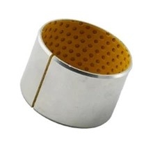 comprare Pom giallo bronzeo rotolato ha flangiato frontiera della boccola della manica - lubrificando fabbricazione online