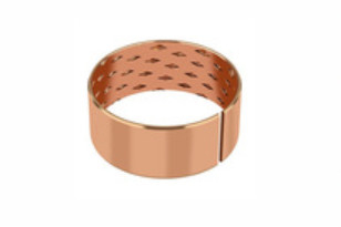 comprare Bronzo avvolto CuSn8/CW453K della latta del fosforo & auto di CuSn6/CW452K che lubrifica cuscinetto normale, boccola cilindrica di Oilless fabbricazione online