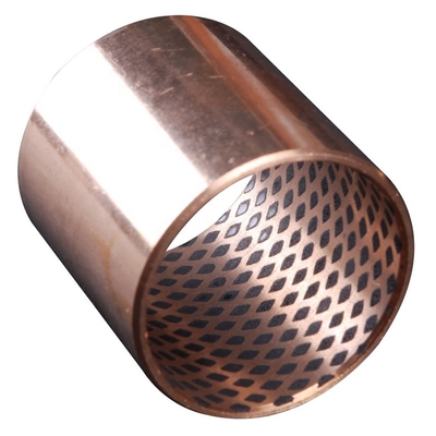 comprare La struttura con pareti sottili WB702 flangia boccola bronzea con i fori fabbricazione online