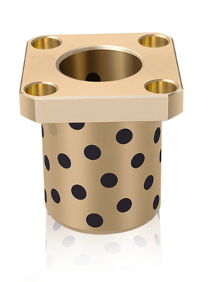 comprare Cuscinetti a manicotto flangiati bronzei del quadrato di Oilless MPTSZ25 autolubrificanti fabbricazione online