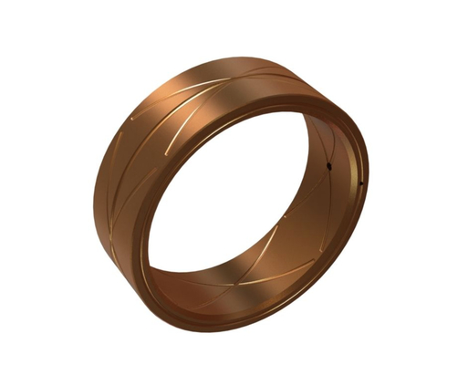 comprare Auto sopportante normale del volano che lubrifica dimensione metrica delle boccole bronzee fabbricazione online