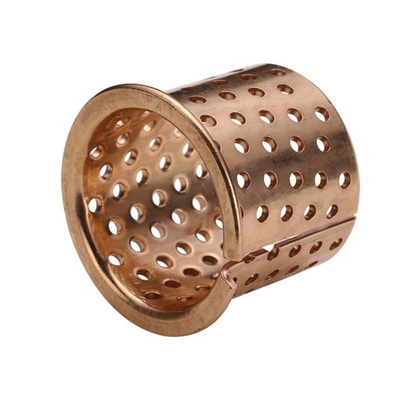 comprare Flanged Tin Bronze Bushings CuSn8 Dimensioni metriche fabbricazione online