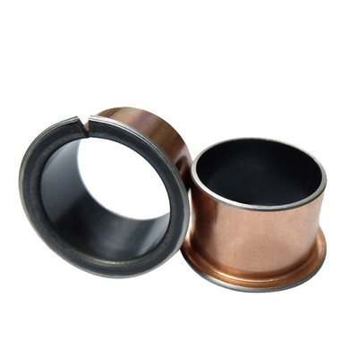 comprare Il rame bimetallico ha flangiato scanalatura per la lubrificazione dei cuscinetti a manicotto & dei cuscinetti standard della pianura di dimensione di pollice della rondella fabbricazione online