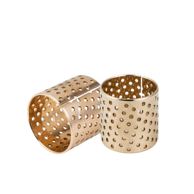 Un buon prezzo. Piastra di cuscinetto in bronzo CuAl10Fe5Ni5 con inserto di grafite per una maggiore durata e lubrificazione in linea