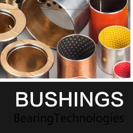 Oilless Bushes Plugged Graphite Bronze Straight & Flange Type